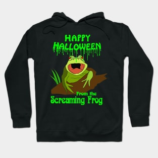 Happy Halloween from the Screaming Frog - Art Zoo Hoodie